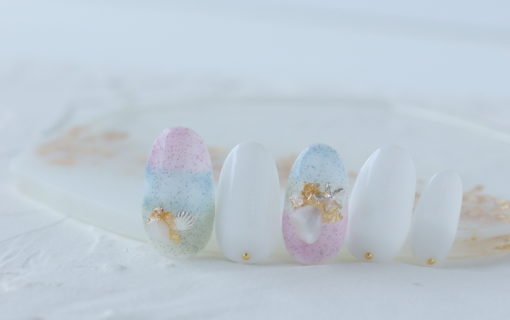 新百合ヶ丘パラジェル＆カルジェルネイルサロン「ネイルマーナ」夏ネイルデザイン2024