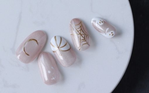 新百合ヶ丘パラジェル＆カルジェルネイルサロン「ネイルマーナ」ハロウィンネイル2024