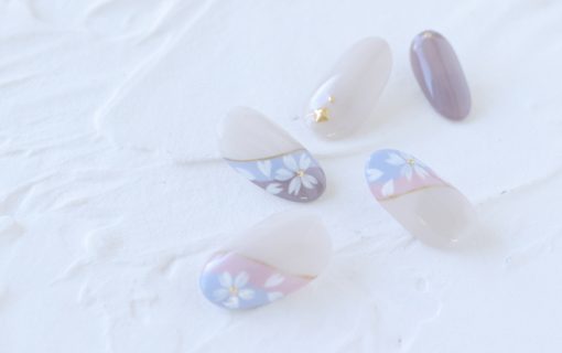 新百合ヶ丘パラジェル＆カルジェルネイルサロン「ネイルマーナ」桜ネイル2025