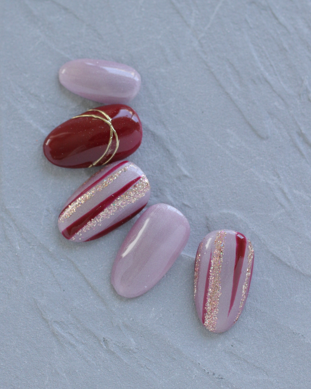 新百合ヶ丘パラジェル&カルジェルネイルサロン「ネイルマーナ」秋ネイル2025