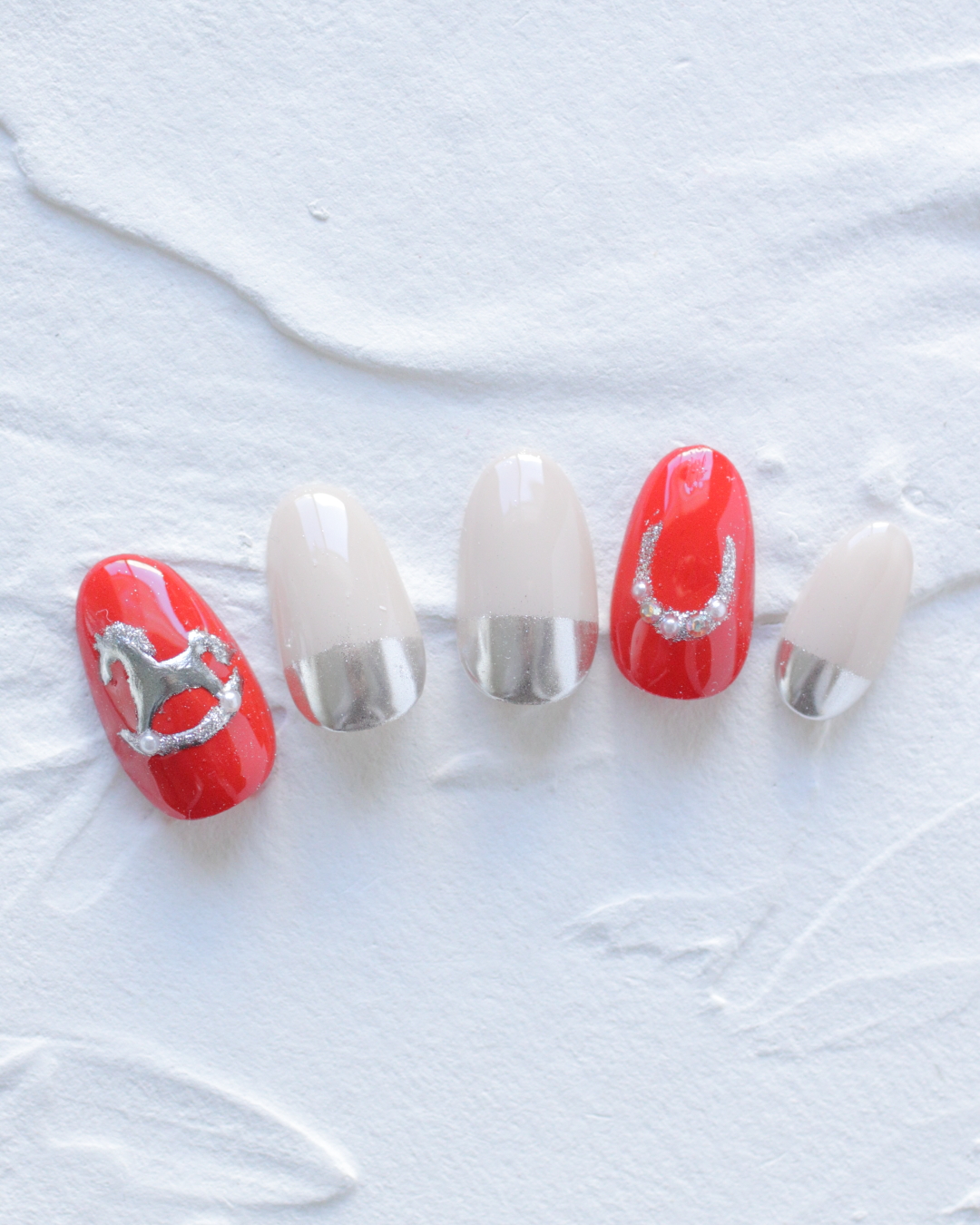 新百合ヶ丘パラジェル＆カルジェルネイルサロン「ネイルマーナ」干支ネイル2025