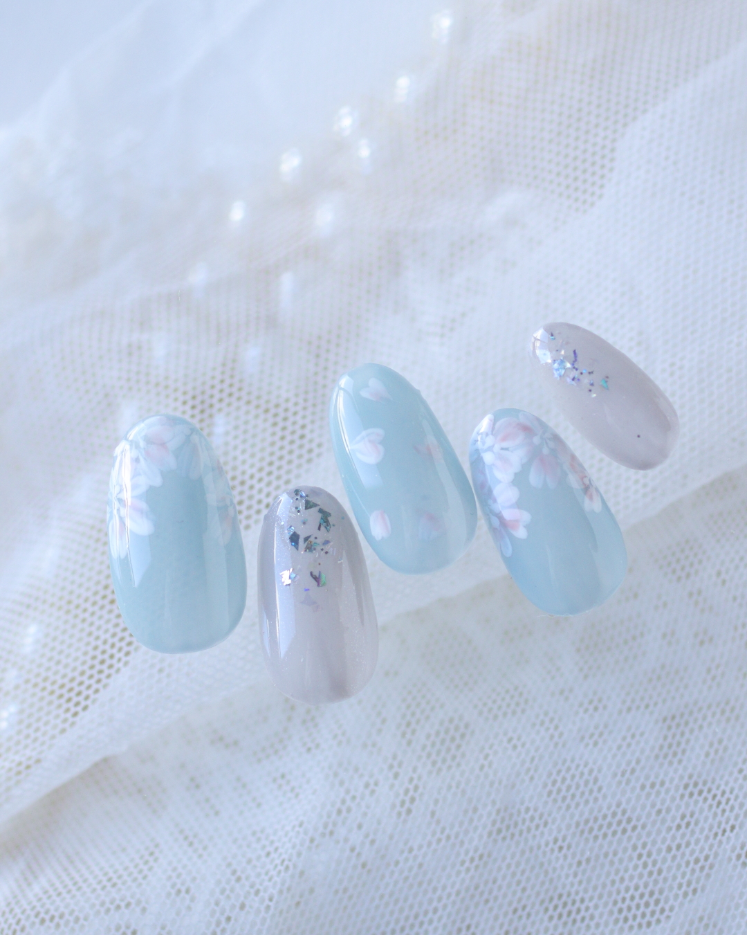 新百合ヶ丘パラジェル＆カルジェルネイルサロン「ネイルマーナ」桜ネイル2026