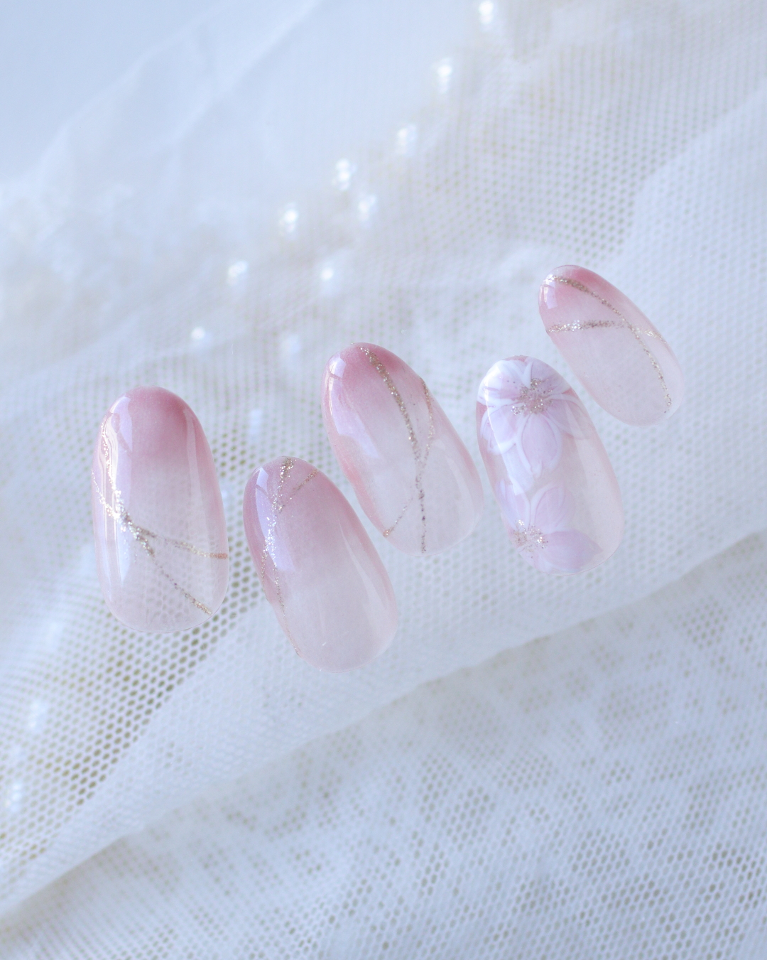 新百合ヶ丘パラジェル＆カルジェルネイルサロン「ネイルマーナ」桜ネイル2026