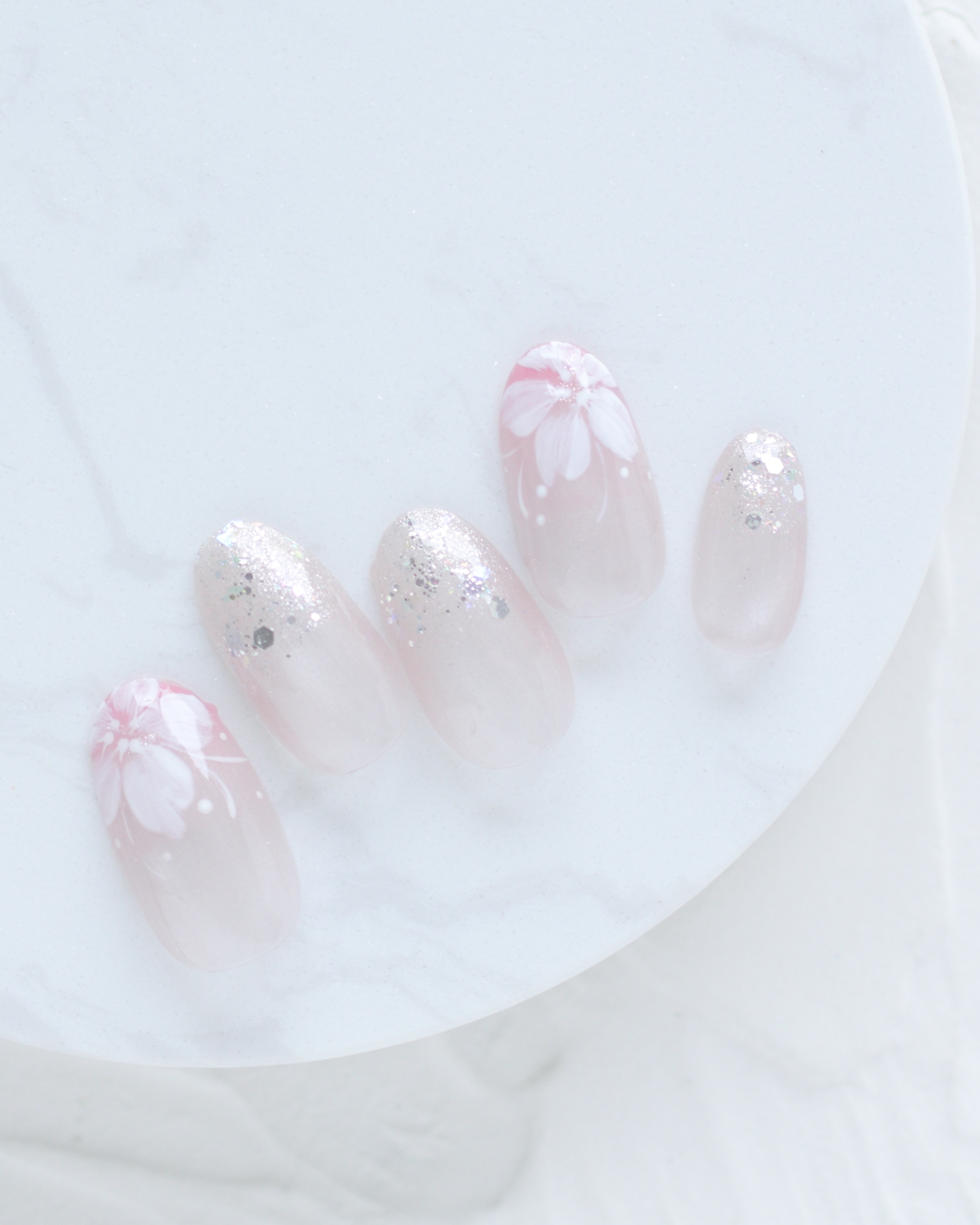 新百合ヶ丘パラジェル＆カルジェルネイルサロン「ネイルマーナ」ピンクネイル2026